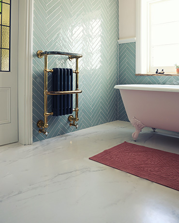 Bathroom floor