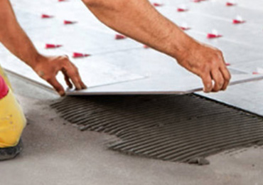 Tile adhesive